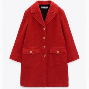 Zara Red coat
